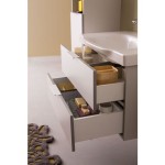 UMIVALNIŠKA ENOTA KOLPA SAN OUL 80 II SIVA Z DVEMA PREDALOMA - slika 2