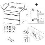 UMIVALNIŠKA ENOTA KOLPA SAN OUN 60 DC NAOMI Z UMIV. - slika 3