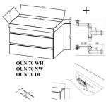UMIVALNIŠKA ENOTA KOLPA SAN OUN 70 WH NAOMI Z UMIV. - slika 4