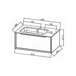 UMIVALNIŠKA ENOTA KOLPA SAN OUR 80 ANT RAMONA KERROCK UMIVALNIK - slika 3