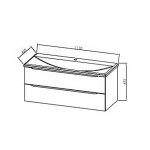 UMIVALNIŠKA ENOTA KOLPA SAN OUT 110 WH TARA BELA MAT 2 PREDALA - slika 3