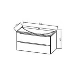 UMIVALNIŠKA ENOTA KOLPA SAN OUT 90 WH TARA BELA MAT 2 PREDALA - slika 2