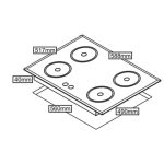 VGRADNA PEČICA + PLOŠČA SIMFER BIOH40B5B - slika 3