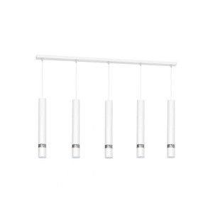 VISEČA SVETILKA MILAGRO JOKER BELA/KROM 5XGU10 MLP1412