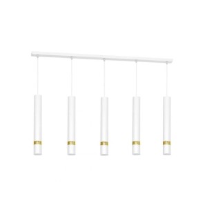 VISEČA SVETILKA MILAGRO JOKER BELA/ZLATA 5XGU10 MLP6122