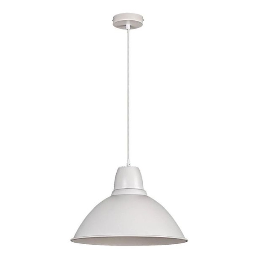 VISEČA SVETILKA RABALUX WILBOUR E27 60W D36 BELA