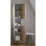 VISOKA OMARICA KOLPA SAN E 1702 GRAY/OAK - slika 2