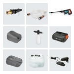 VISOKOTLAČNI ČISTILNIK GARDENA AQUACLEAN 24/18 V SET P4A - slika 5