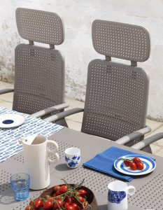 Vrtna garnitura  LIBECCIO 160+ 6X počivalnik DARSENA- tortora - slika 2