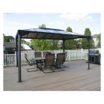 VRTNI PAVILJON PALRAM MARTINIQUE 4300, SIVA/BRONZA - slika 3