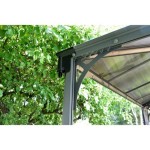 VRTNI PAVILJON PALRAM MARTINIQUE 4300, SIVA/BRONZA - slika 7