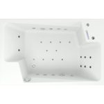 WELLNESS KAD MASAŽNA KOLPA SAN NABUCCO 190X120/O VITAL MASAŽNI SISTEM Z OBLOGO - slika 3