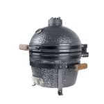 ŽAR NA OGLJE BIVA KERAMIČNI ŽAR 40.5 CM SIVI, NAMIZNI - slika 3