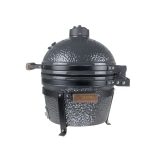 ŽAR NA OGLJE BIVA KERAMIČNI ŽAR 40.5 CM SIVI, NAMIZNI - slika 4