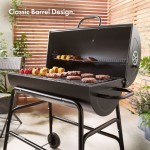 ŽAR NA OGLJE VONHAUS CHARCOAL BARREL BBQ OBLIKA SODČKA - slika 3