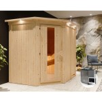 FINSKA SAVNA SIIRIN 2+ 9KW GRELEC BIO KOTNI VHOD+STREŠ.VENEC