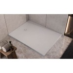 KAD ZA PRHANJE, KOTNA KOLPA SAN HOPP 180X90 LLM BELA RELIEFNA POVRŠINA - slika 3