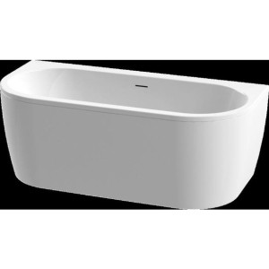 KOPALNA KAD KOTNA AQUAESTIL SLIM WALL 160X75 BELA Z OBLOGO IN PRELIVNO GRN