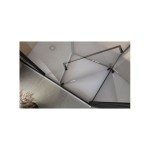 KOTNA KABINA ZA PRHANJE KOLPA SAN STELLAR 90X90 UNI H=200 SBR/1, 6 MM SREBR/PROZORN - slika 2