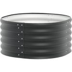 KOVINSKA VRTNA GREDA VITAVIA VITA OKROGLA 401 ČRNA - slika 2