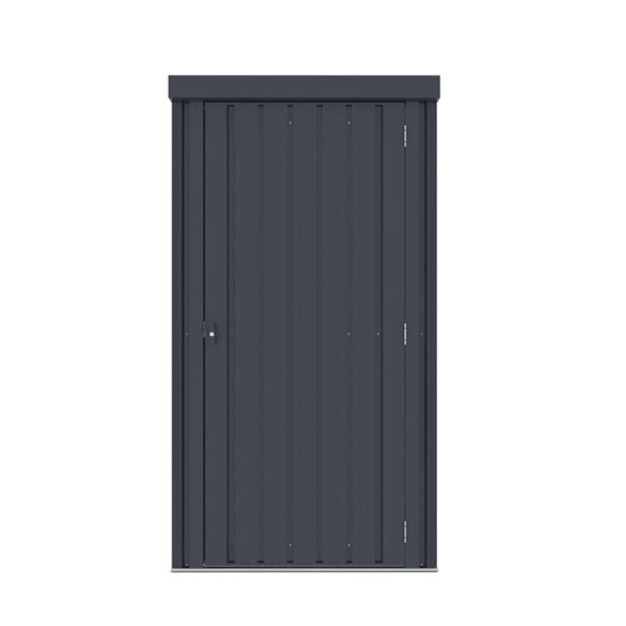 KOVINSKA VRTNA HIŠKA VITAVIA MARBURG 180X98X81 MAT ANTRACIT - slika 3