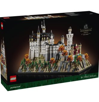 Vzemi si čas in sestavi ikonični grad Neuschwanstein. Sestavi divjo gozdno pokrajino