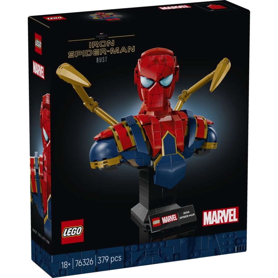Vzemi si čas za umetnost izdelovanja modelov s 379-delnim kompletom Doprsni Iron Spider-Man