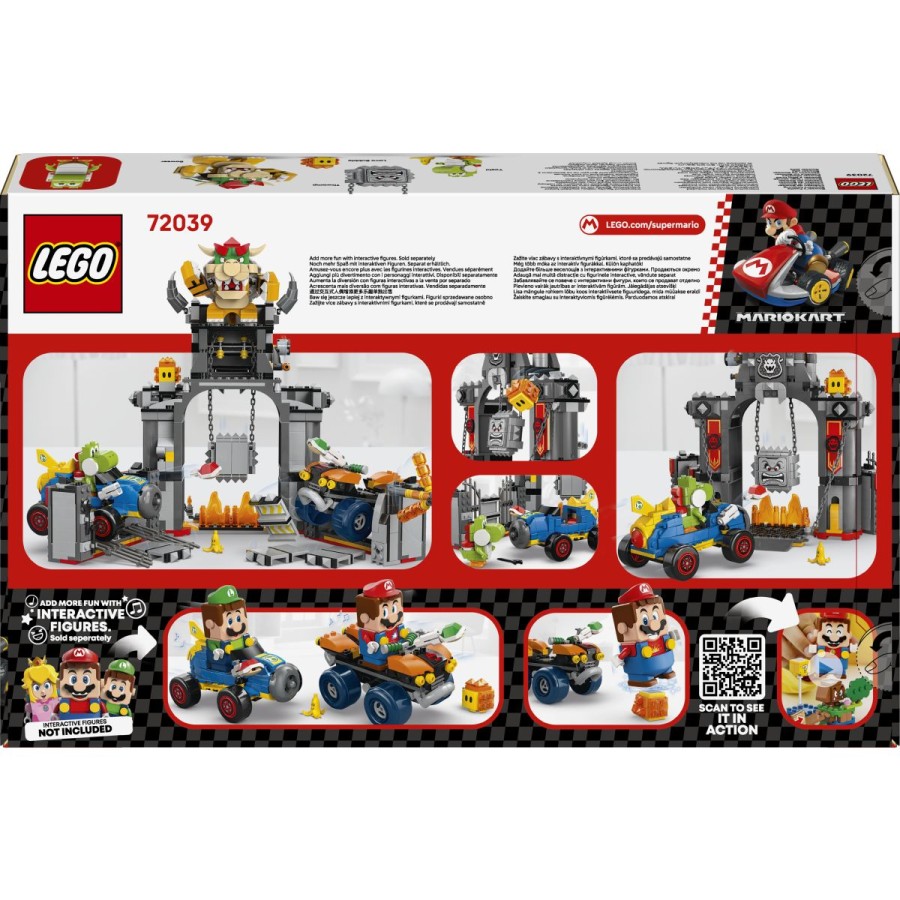 LEGO® Luigi™ ali LEGO® Peach™ (figure niso priložene) za interaktivno igro!
