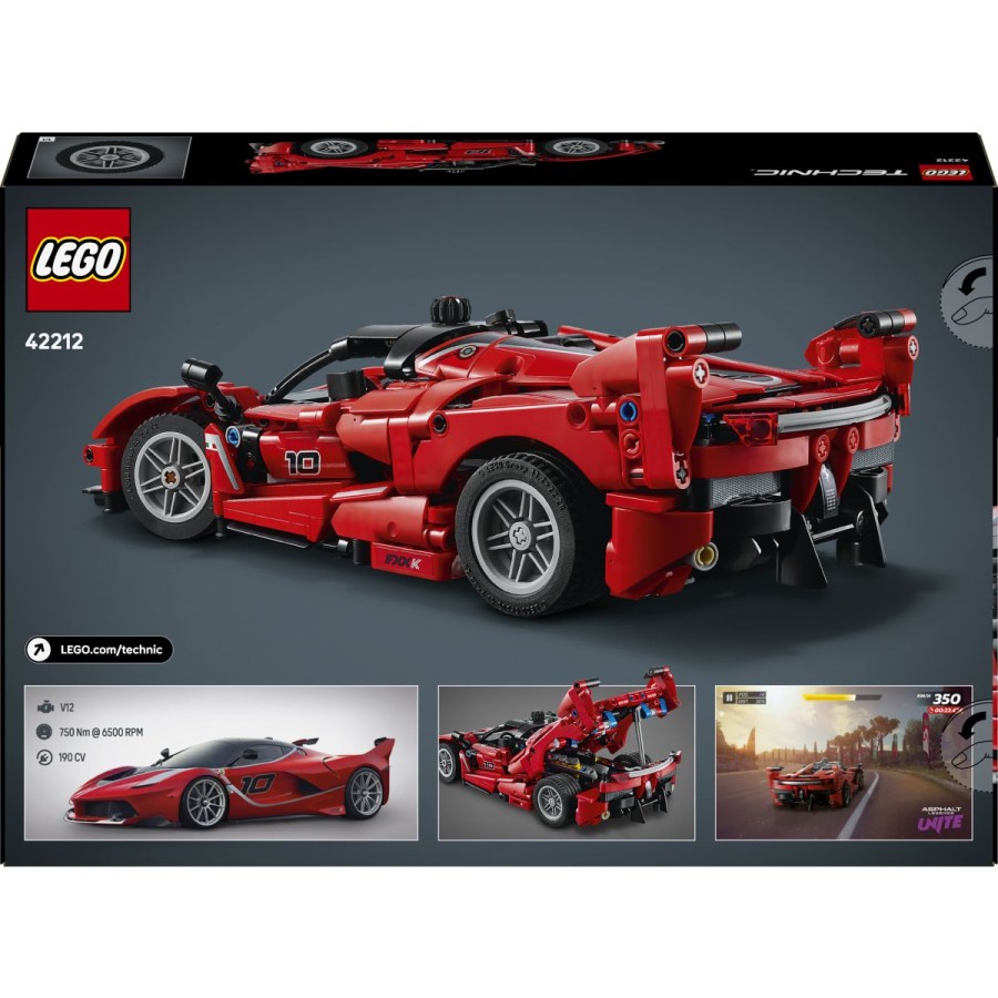 hitrost in stil – Ferrari FXX K ima prav vse. Zdaj lahko sestaviš model tega izjemno zmogljivega avtomobila. Sestavi podrobnosti