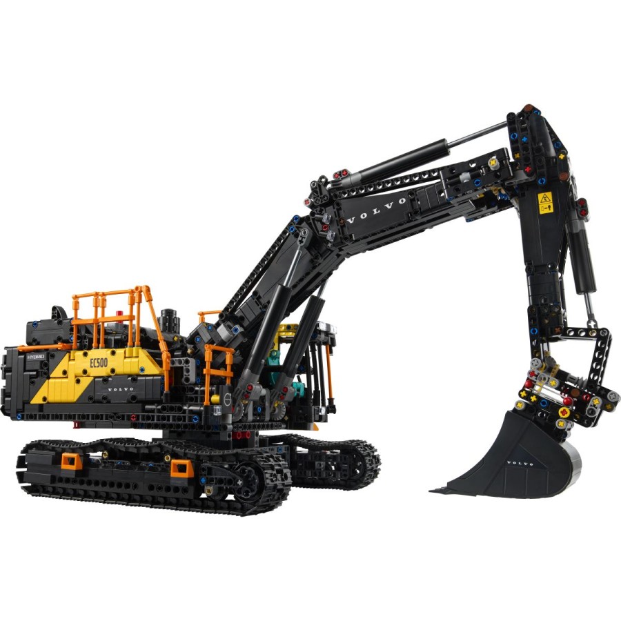 ki med sestavljanjem podrobnosti bagra Volvo EC500 Hybrid navda z zadovoljstvom. Konstrukcijski komplet za odrasle je poln lastnosti
