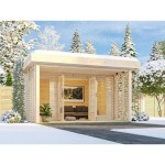 LESENA VRTNA HIŠKA KARIBU CHIONE - slika 4