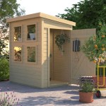 LESENA VRTNA HIŠKA KARIBU FANA - slika 4