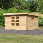 LESENA VRTNA HIŠKA KARIBU TRITTAU 4 - slika 6