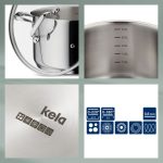 LONEC / KOZICA KELA 5.5 LIT FLAVORIA S POKROVKO 18/10 - slika 3