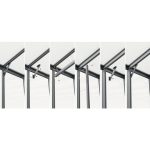 OPREMA ZA RASTLINJAK VITAVIA KOMPLET VITAVIA 11900,ČRN ZA OJAČITEV STREHE