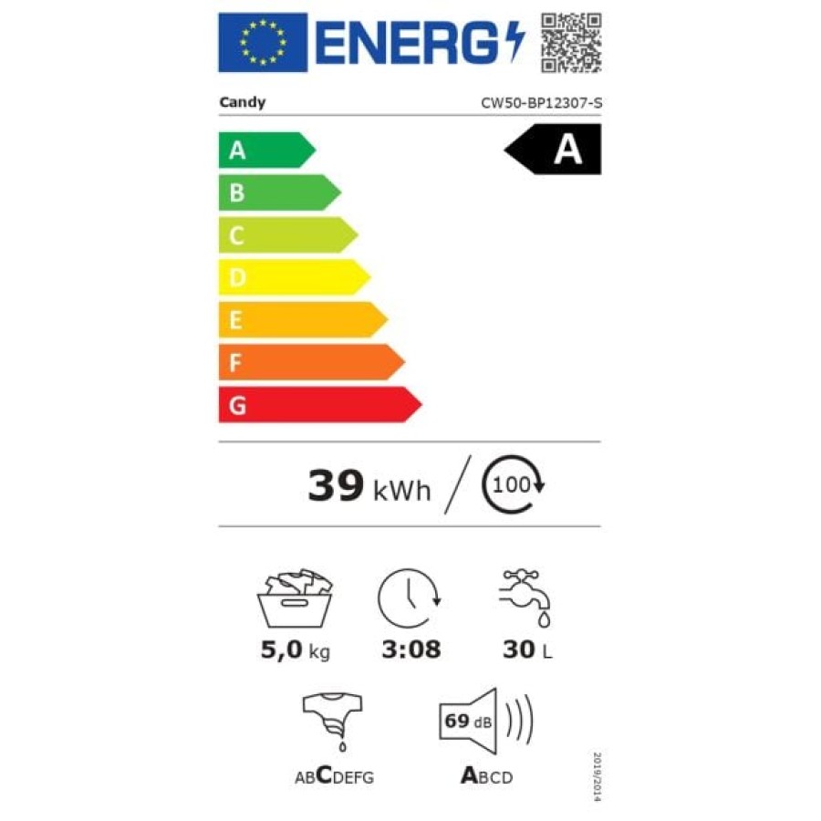 PRALNI STROJ CANDY CW50-BP12307-S - slika 11