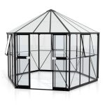 RASTLINJAK, STEKLO-V.PLOŠ VITAVIA GALAXY 9000 ESG/HKP ČRNA 284X336X383 - slika 2