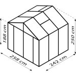 RASTLINJAK, VOTLE PLOŠČE VITAVIA ZEUS COMFORT 6200 HKP16MM, ČRNA 258X242X250 - slika 5