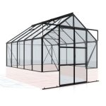 STEKLEN RASTLINJAK VITAVIA CASSANDRA 8300, ESG 3 MM ČRNA - slika 2