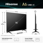 TELEVIZOR HISENSE 75A6Q - slika 7