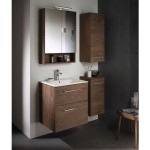 TOALETNA OMARICA GEBERIT SELNOVA SQUARE Z OGLED. OREH - HICKORY 59X85 - slika 2