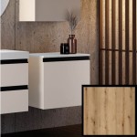 TOALETNA OMARICA KOLPA SAN HARMONY H 562/600 CO BRONAST HRAST SPODNJA