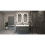 UMIVALNIŠKA ENOTA AQUAESTIL LYRA 100 DIMNO ZELENA BELI ROČAJI, UMIVALNIK - slika 4