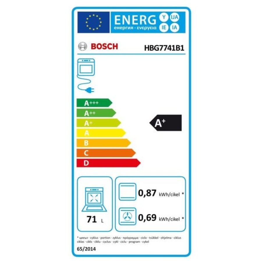 VGRADNA PEČICA BOSCH HBG7741B1 - slika 6
