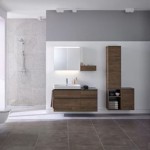 VISOKA OMARICA GEBERIT SELNOVA SQUARE 118X36X30 OREH - HICKORY - slika 4