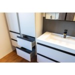 VISOKA OMARICA KOLPA SAN HARMONY H 1601/450 LG SVETLO SIVA