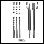 VRTALNO ELEKTR. KLADIVO EINHELL TE-RH 32 4F KIT - slika 3