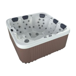 WELLNESS KAD MASAŽNA AQUAESTIL SQUARE PRESTIGE 218X218 38 VODNIH IN ZRAČNIH ŠOB