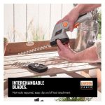 AKUM. ŠKARJE ZA TRAVO,GRM VONHAUS VONEV-2500257 2V1 - slika 2