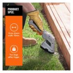 AKUM. ŠKARJE ZA TRAVO,GRM VONHAUS VONEV-2500257 2V1 - slika 4